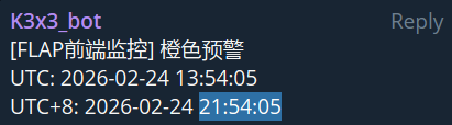 go3x3a's tweet photo. 信号群最早捕捉
#flap https://t.co/ETs06pS21x