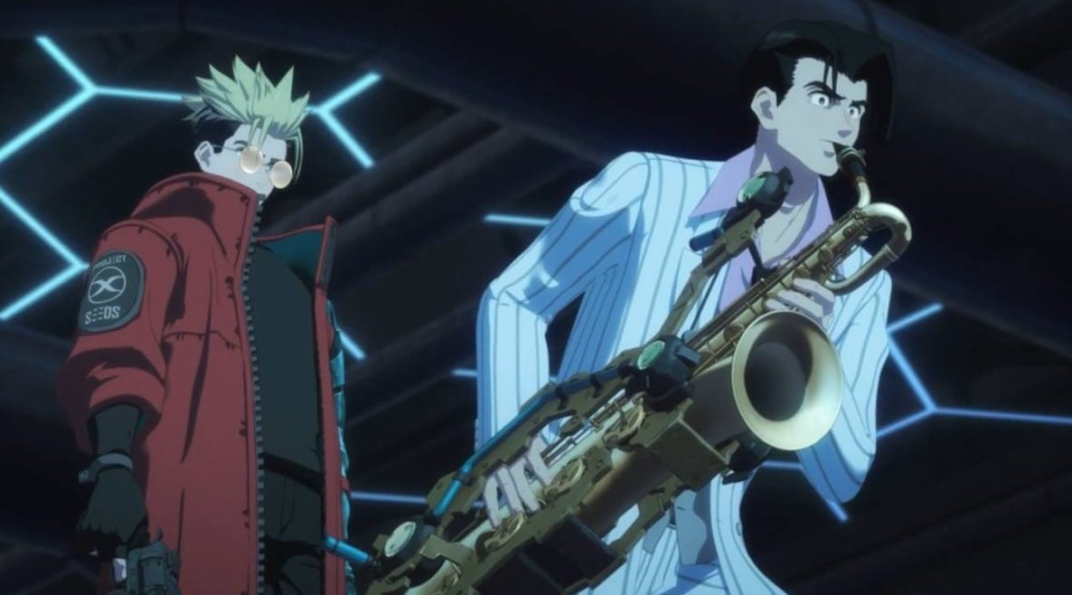 #TRIGUNSTARGAZE 
THEY'RE MATCHING!!