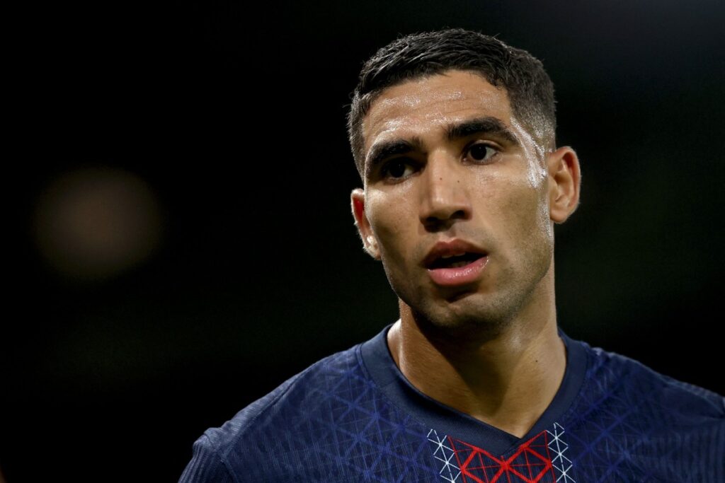 channelstv's tweet photo. PSG’s Hakimi Faces Trial For Alleged Rape

In February 2023, a woman then aged 24 told police in Val-De-Marne southeast of Paris that Hakimi had raped her.

https://t.co/34UZR8JXIz