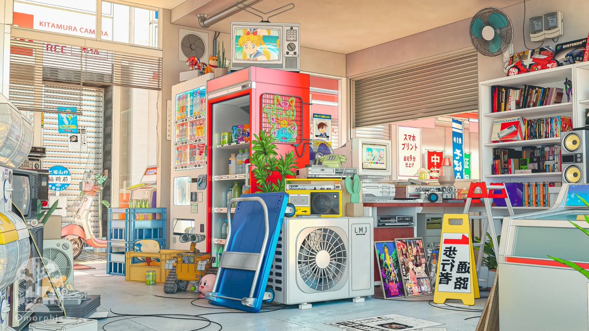 Hi! We are Indonesia-based background illustrators and here are some of our works! 🇮🇩🌤️💙