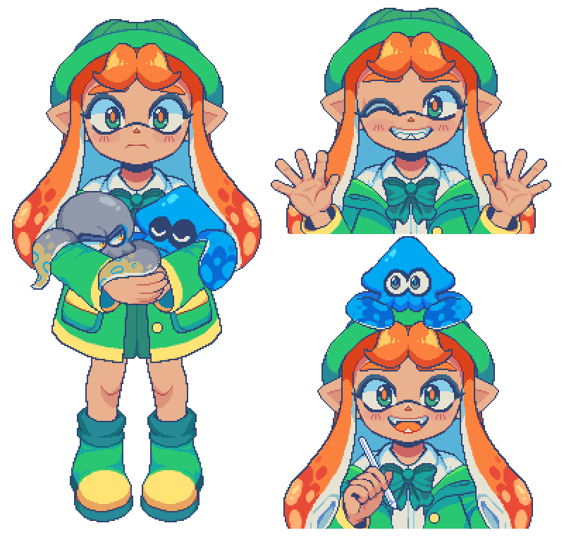 Mia 🌧☀️ pixel art vtuber tweet media