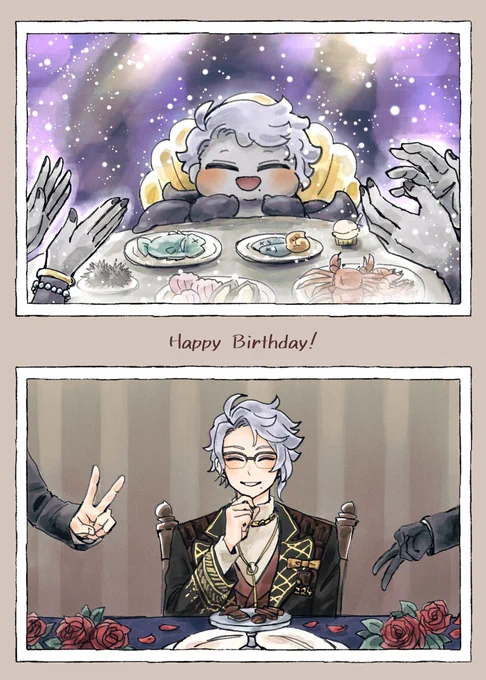 おめでとう!これからも健やかに〜✨🎂 