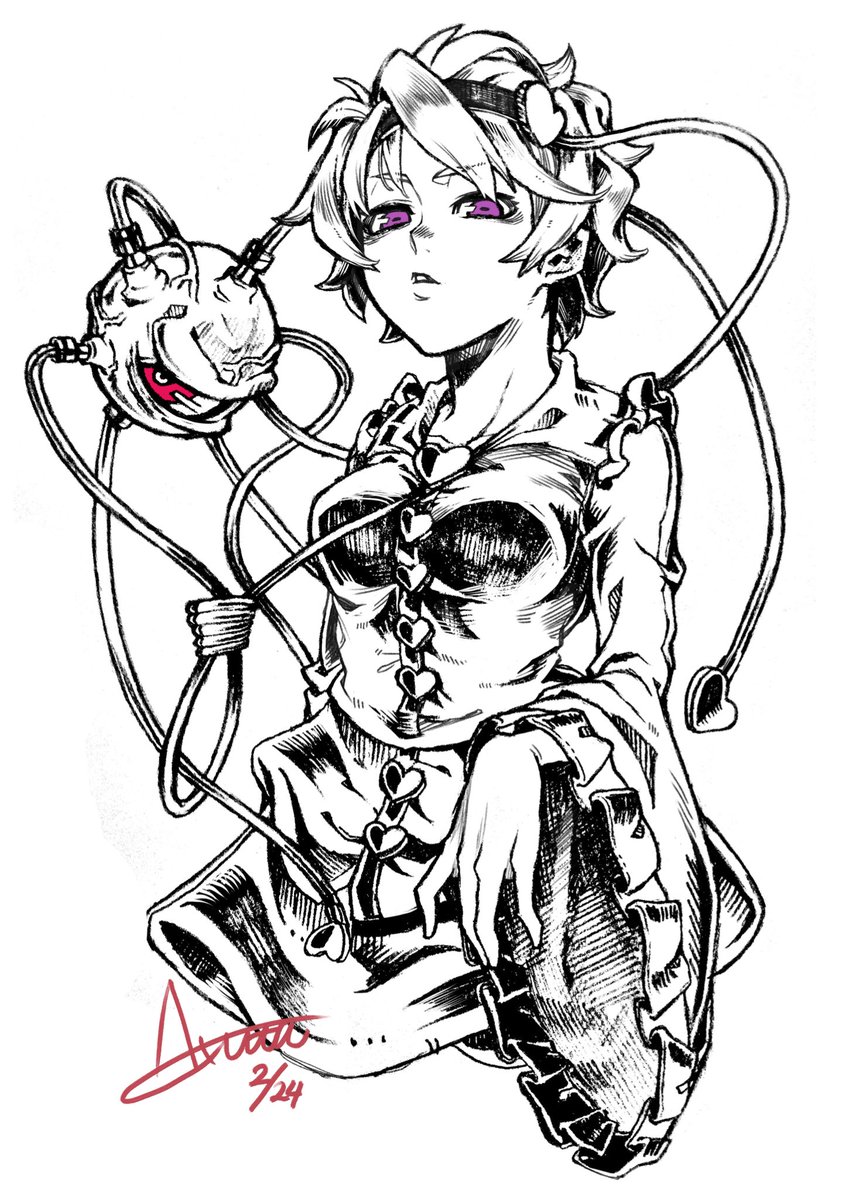 AyuTairo_loop's tweet photo. ←過去絵　手直し→ https://t.co/G4aAd30Jtw