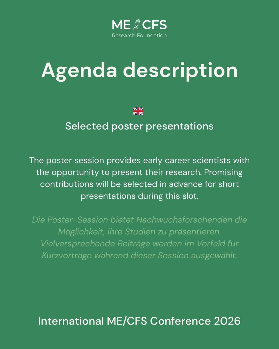 ME/CFS Research Foundation tweet media