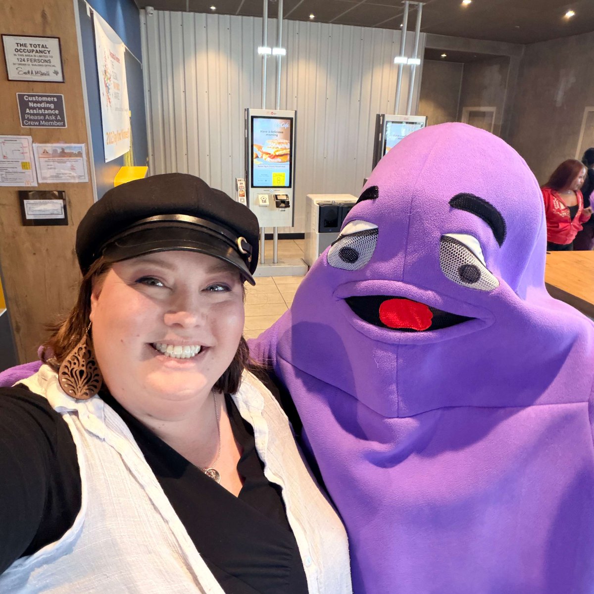 DoubleUAmarillo's tweet photo. We know it's going to be a good week when we get to follow this guy around town spreading McDonald's magic! ✨ https://t.co/v0C4K6oxT8