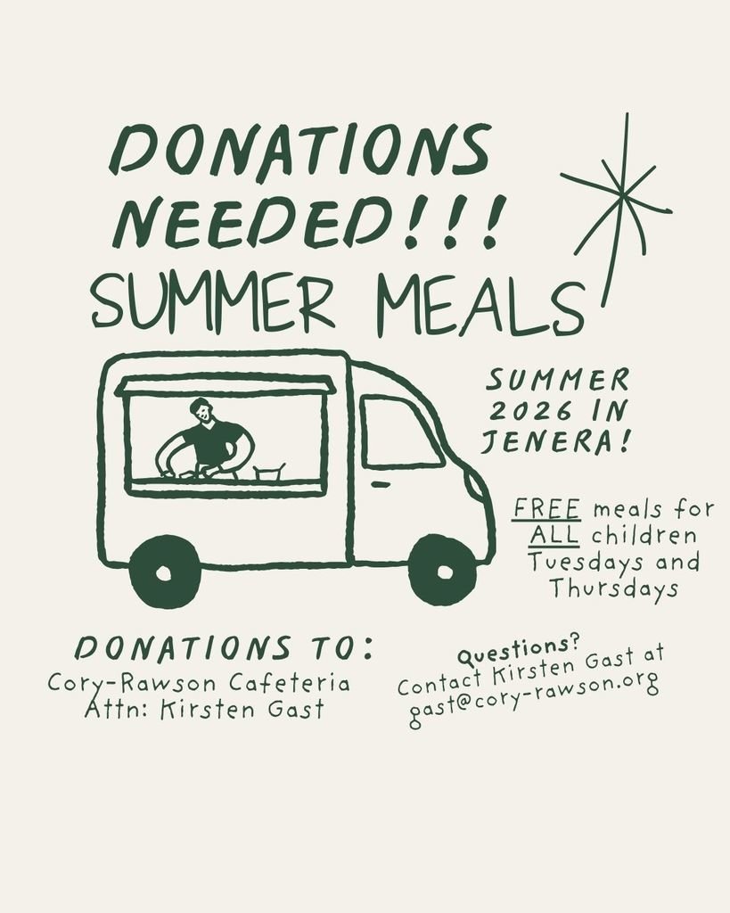 coryrawsonlocal's tweet photo. We are seeking donations for our summer meals program!  We are in need of $3500 to make our program successful.  Thank you! https://t.co/N7vpRUjexY