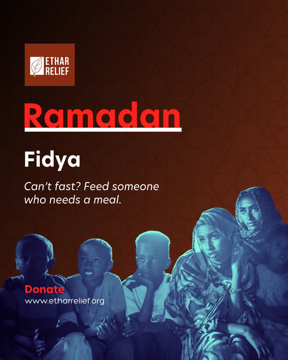 Can't fast? Feed refugees in East Africa in Ramadan.

etharrelief.org

#sudan #sadaqah #etharrelief #ramadan2026 #refugees #forsudan #ramadan #eastafrica #donate #zakat