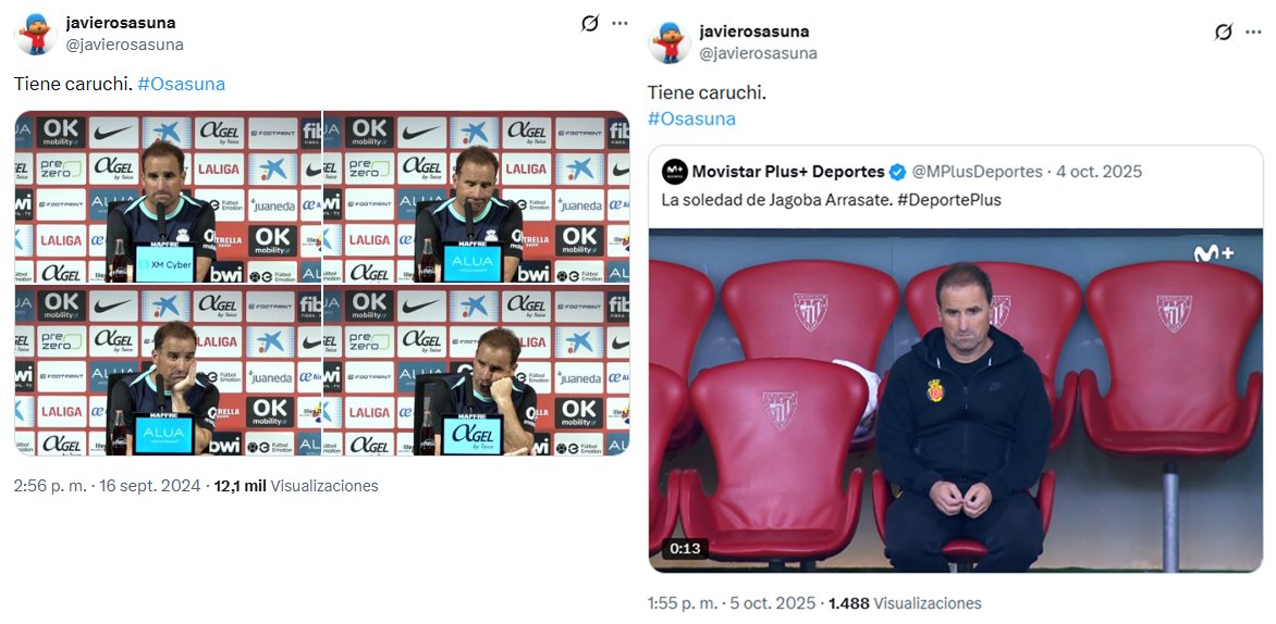 Tenía caruchi. #Osasuna
