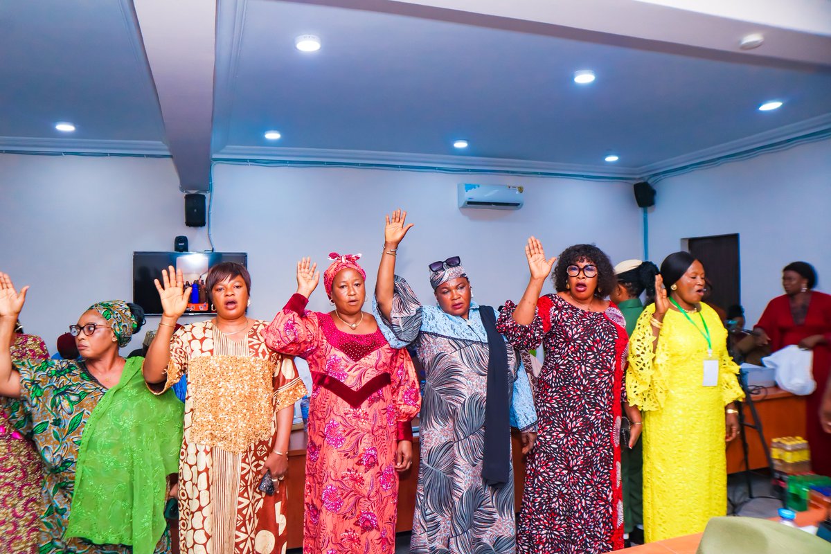 Highlights from the Just concluded Nigerian Legion National Council Meeting was the election of the MIWA National Executive. Mrs Marie Emmanuel Oloye emerged as the National President of MIWA.

#NIGERIANLEGION #LeadershipMatters #UnityAndService #NIGERIALEGION