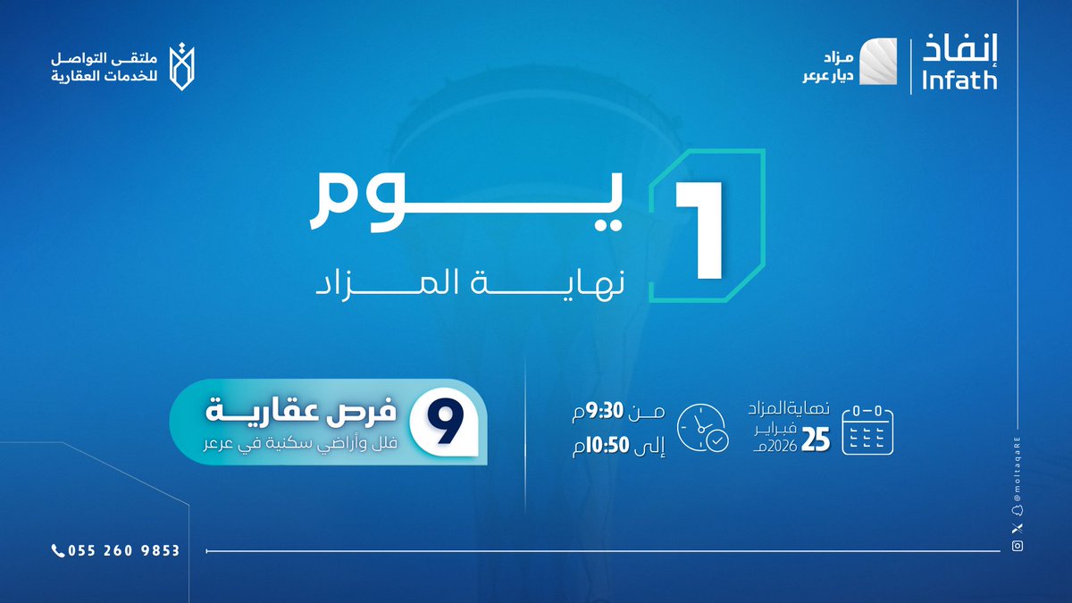 ملتقى التواصل للخدمات العقارية tweet media