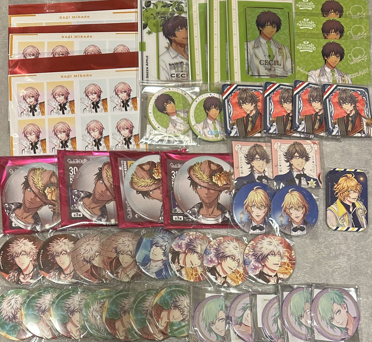 ✩︎レア✩︎イギリス　ロールチケット　②巻セット 譲渡】 うたプリ ワンダーランド WL 現地特典 チケット カード