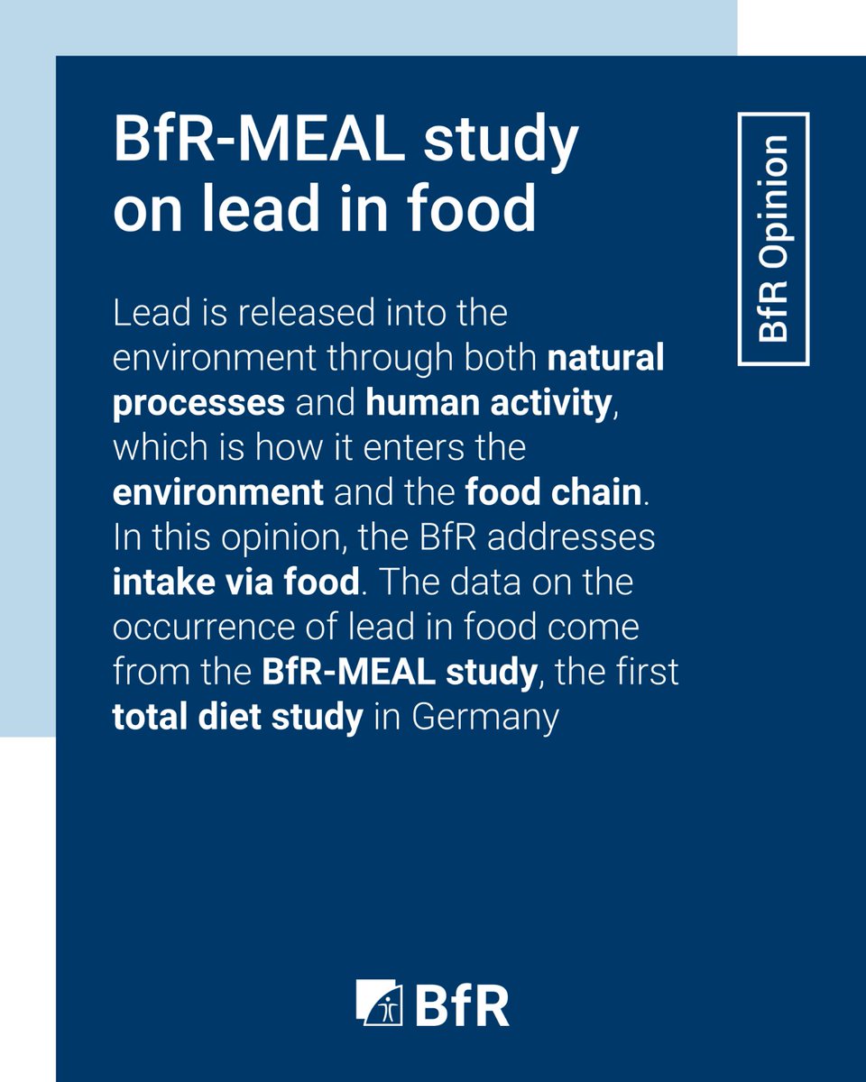 BfR | German Federal Institute for Risk Assessment tweet media