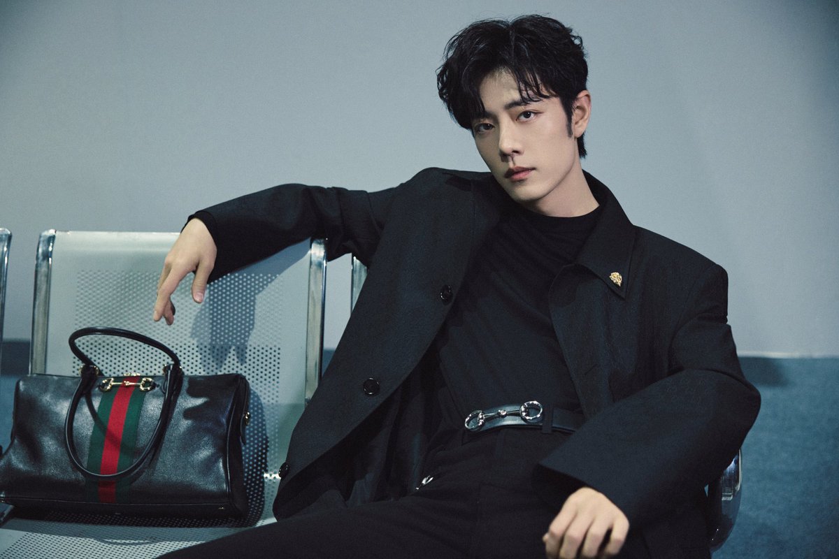 #XiaoZhan Studio posted departure photos for Milan Fashion Week! 
In full Gucci new collection, 
Gucci prince, global brand ambassador, see you in Milan! 

#XiaoZhanMFW26 #MFW #GucciMFW26 #XiaoZhanxGucci #GucciPrimavera <a href="/gucci/">gucci</a>