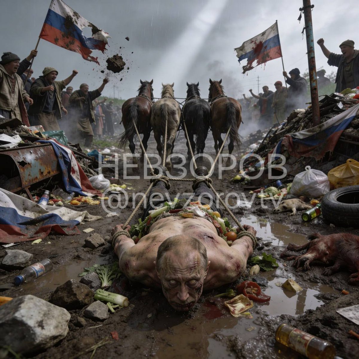 Jetzt drehen die RuSSen endgültig frei, sie erfinden die Posse der Westen würde der Ukraine zu Atom Waffen verhelfen 😂als wenn der feige heuchlerische Westen das je machen würde 😂😂😂
👇👇👇
Die russische Propaganda arbeitet sehr, sehr effektiv.
Heute haben Putins Medien sich