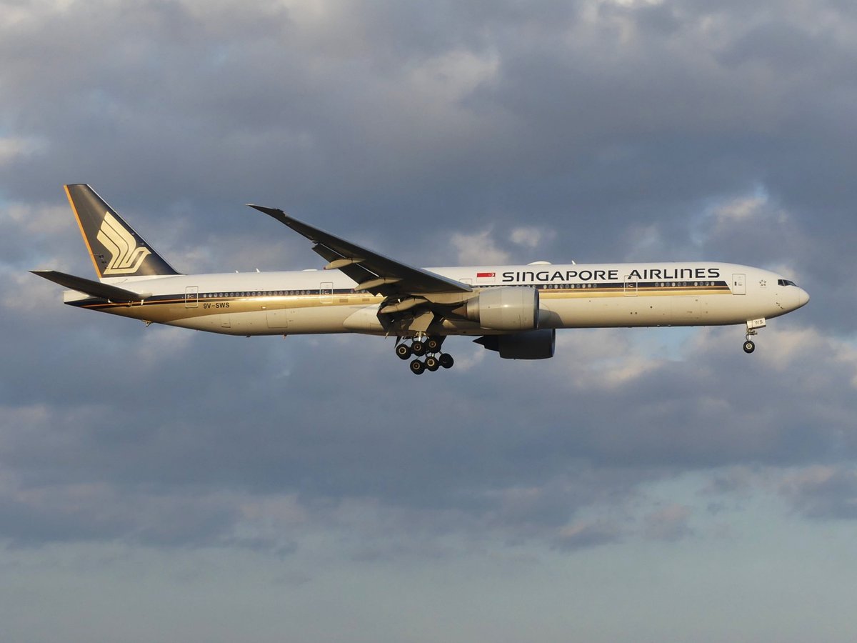 2026/2/22成田国際空港外周にて 16L下り SQのトリプルセブン