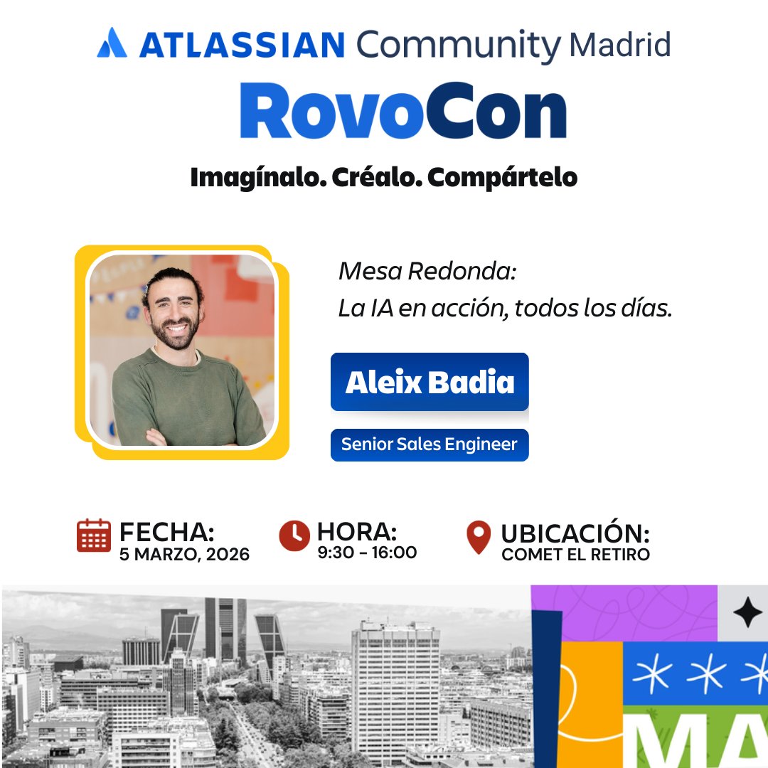 Atlassian Madrid (ACE) tweet media
