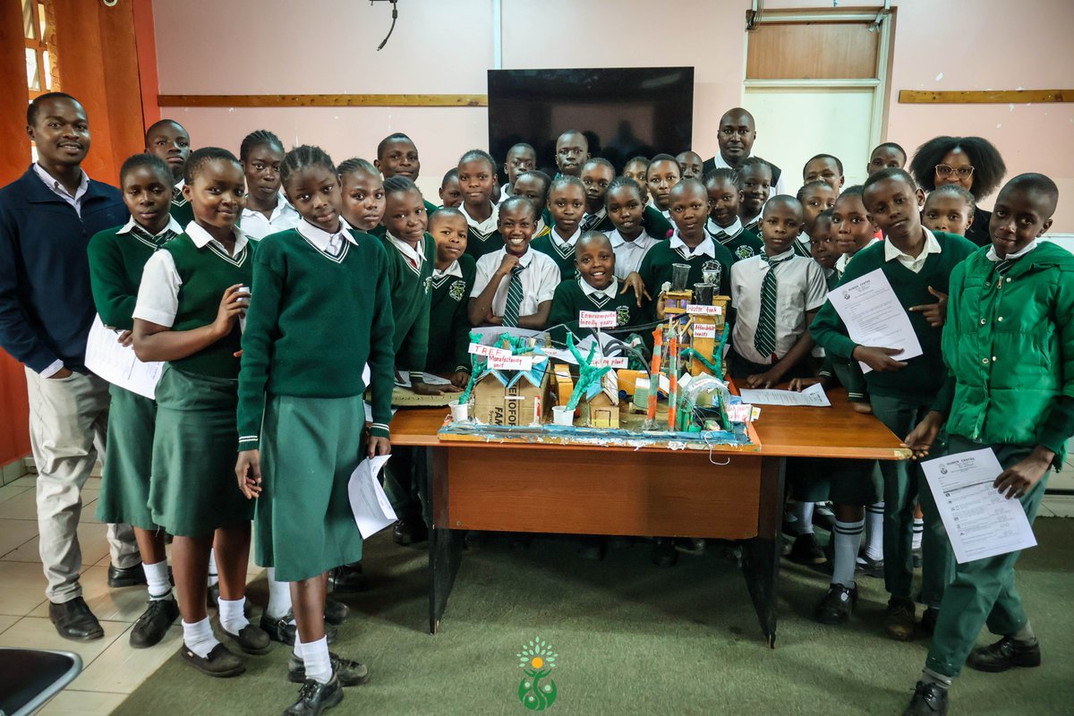 Rubencentre's tweet photo. Our Climate Education Club took 1st place in Nairobi for their visionary 3D model of a sustainable city.  

Get the full scoop on our Eco-Warriors' journey and the mentors guiding them: https://t.co/9X0zqPk97g https://t.co/uaYgGc1tqU