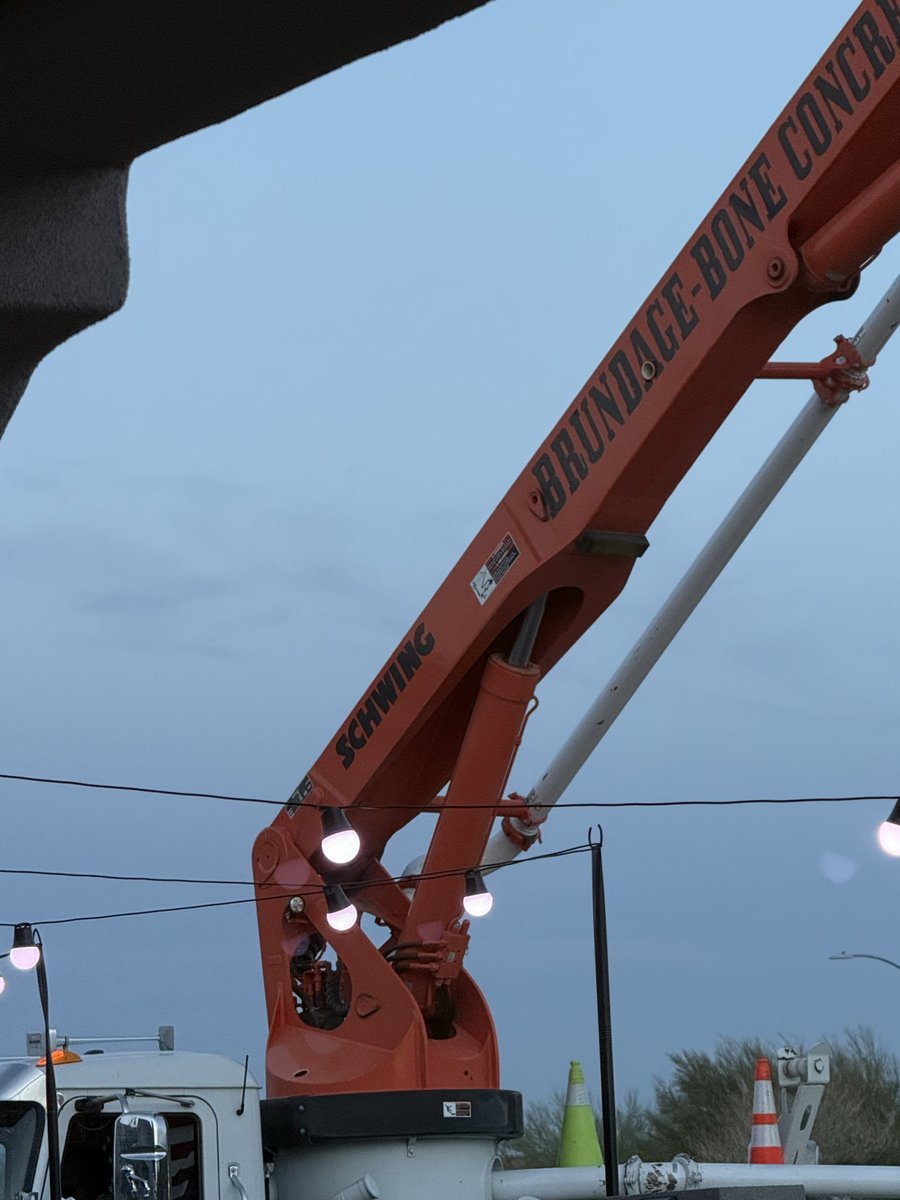 SittinDeadRed's tweet photo. @ZachHalverson moved to Arizona but still connected to my MN roots. White Bear Lake product next door. Schwing pump truck. https://t.co/zC1EjYooEN