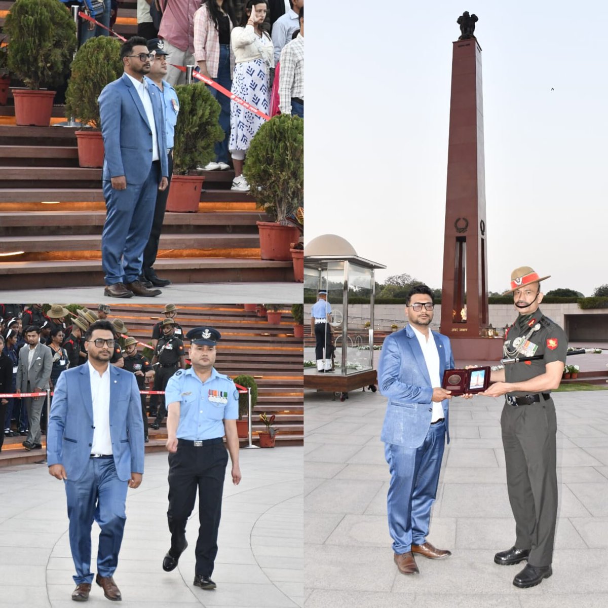 salute2soldier's tweet image. Keeping the fact in mind that life may be lost but protection of the post is paramount, Hav Dil Bahadur Thapa #4/3 GR stood firm like a rock during #OpVijay and made supreme sacrifice. His brave son Mr Durga Bahadur KC paid homage to his gallant father in #NoK Ceremony.