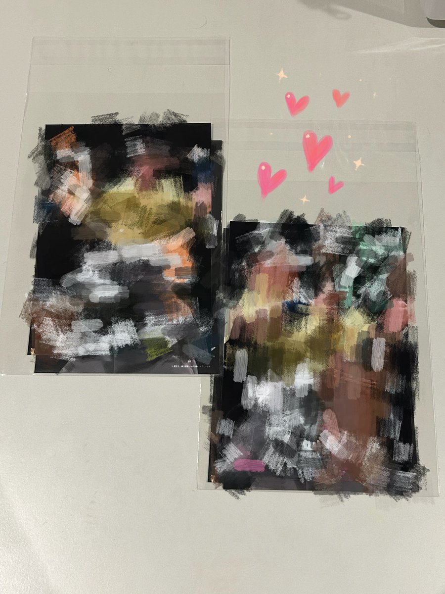 初サイン入りブロマイド完成❣️ たくさん悩んで描いたから、いつか