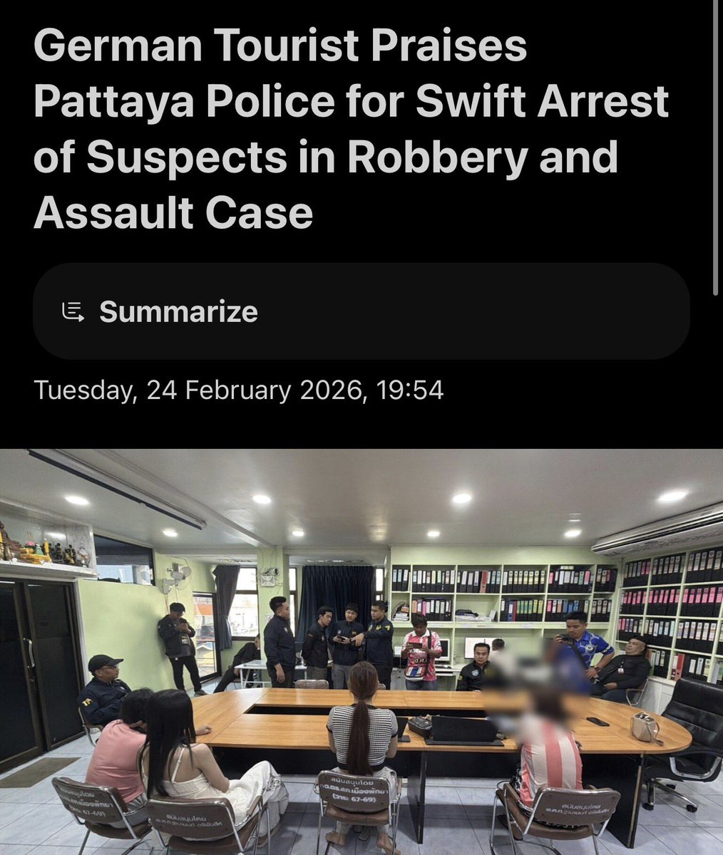 jacobincambodia's tweet photo. I’ve never been to Pattaya personally, but it feels like there’s drama coming out of that city every single day.

Today it’s a German tourist getting robbed and jumped on the beach after a night out went sideways. Yesterday it was probably something else. Is it always like this, or is something about this season making it worse?