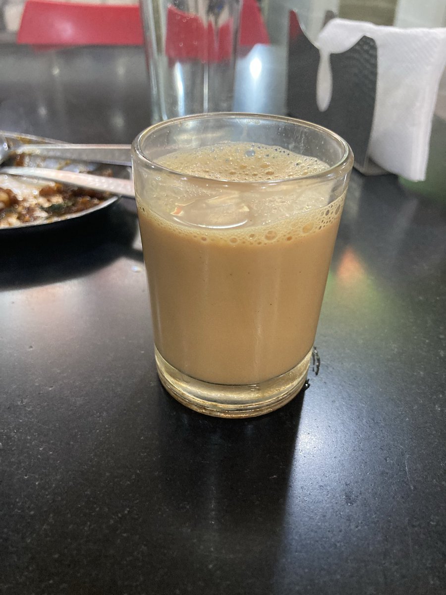 食後のチャイで全て解決🙏