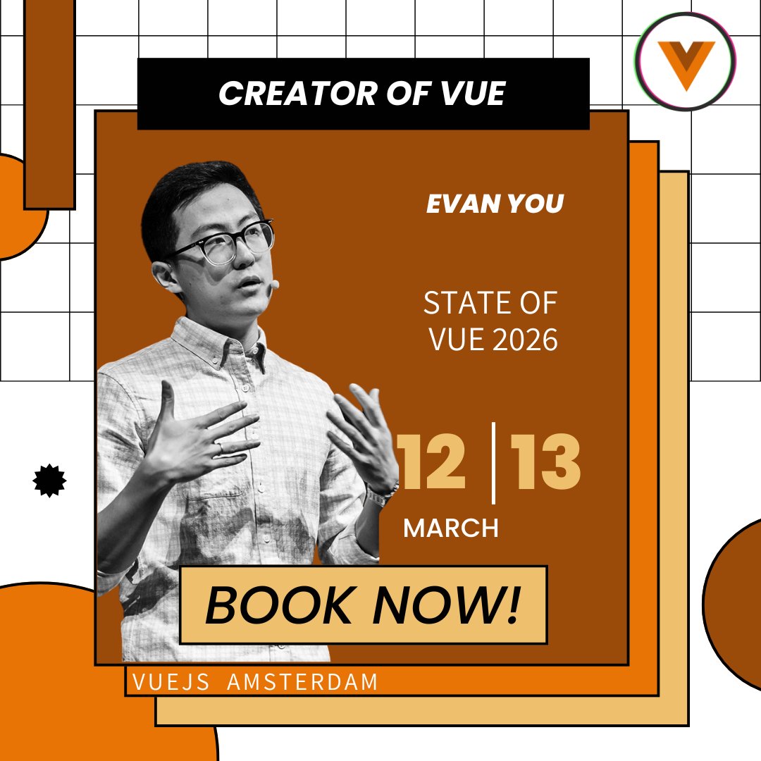 Vuejs Amsterdam tweet media