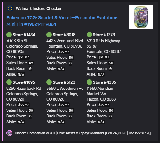 Pokemon Restock & Drop Alerts tweet media