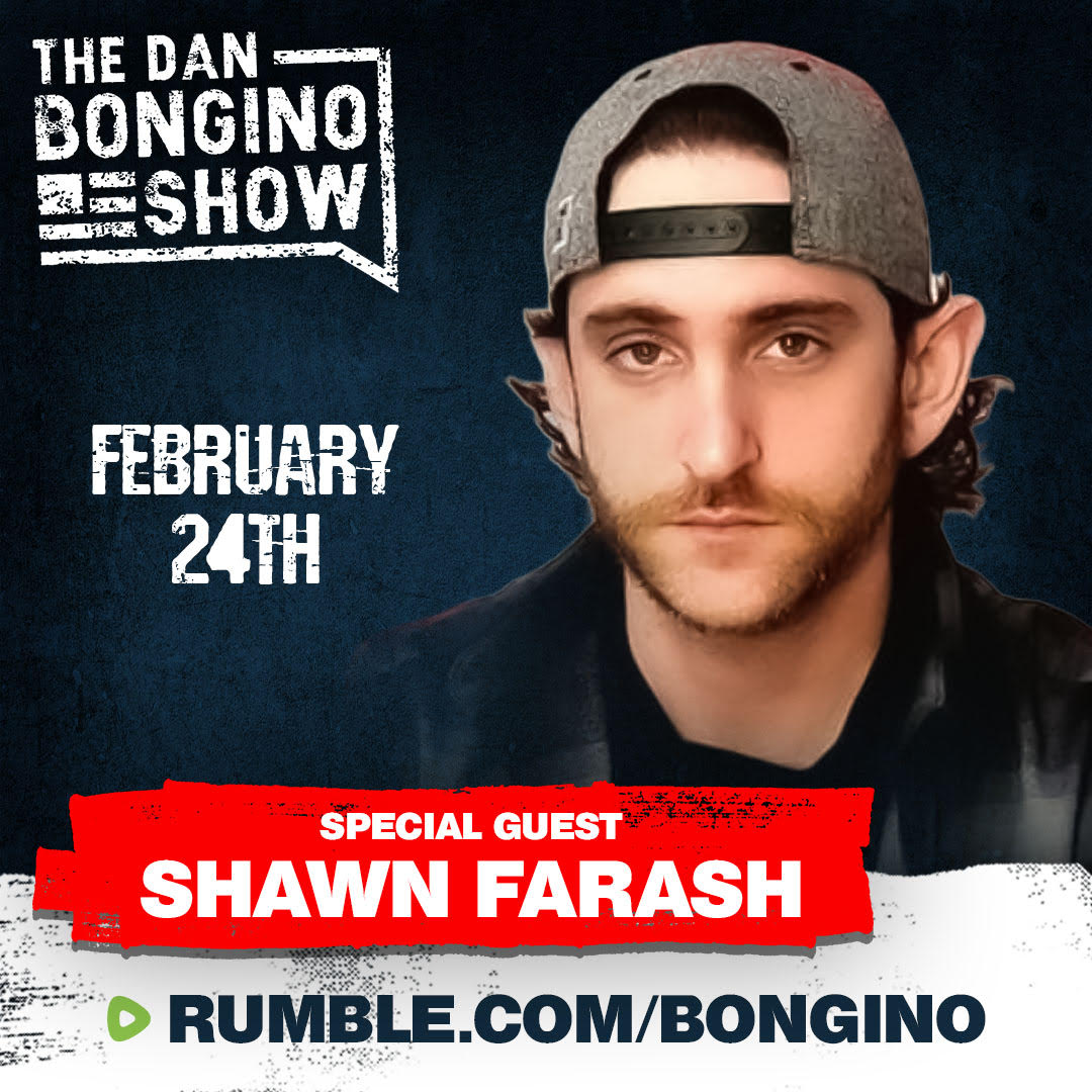 Shawn_Farash's tweet photo. I heard there's gonna be an awesome guest on with @dbongino today... 

You should check it out! I hear this dude is pretty cool! 

10am ET on Rumble!!! https://t.co/VijXMq2glZ