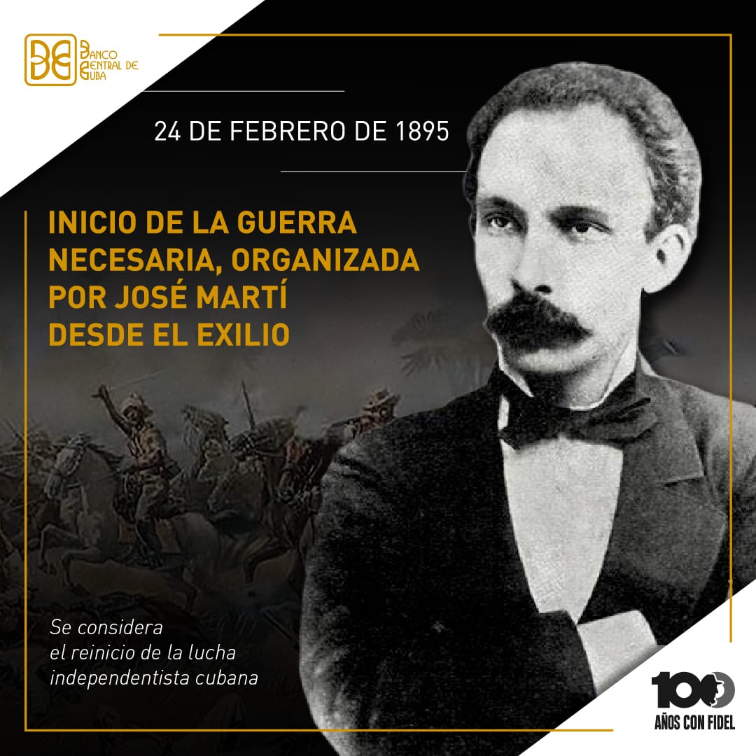 🇨🇺 #MartíVive: "Mi patria escribe con sangre su resolución irrevocable. Sobre los cadáveres de sus hijos se alza a decir que desea firmemente su independencia".

#CubaViveEnSuHistoria