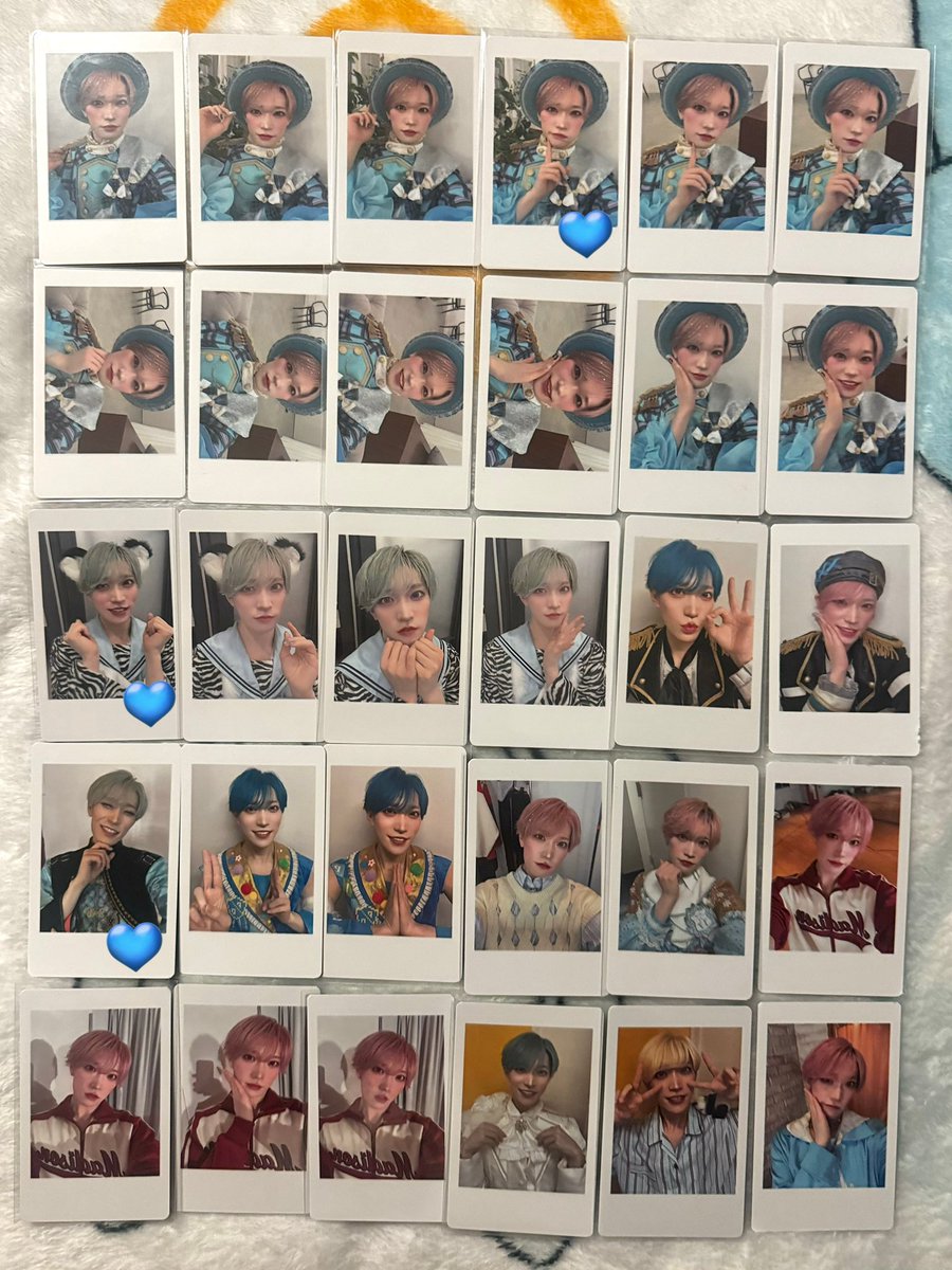 パンダドラゴン パラゴン ハピカ チェキ 交換 買取 【譲】水 赤 紫