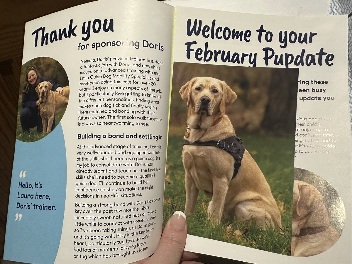 Pupdate 5 from Doris! Gonna miss the updates when she graduates.