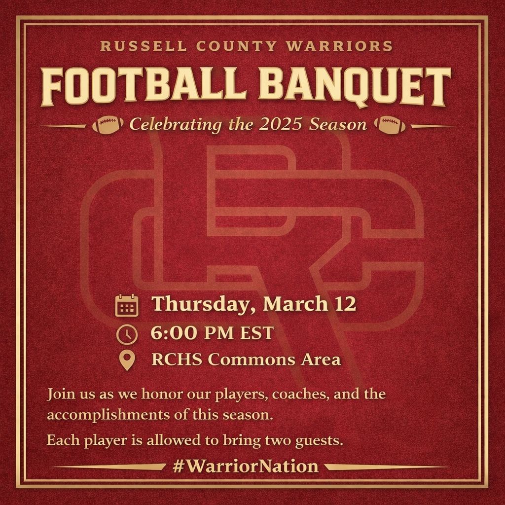 Russell County High Football tweet media