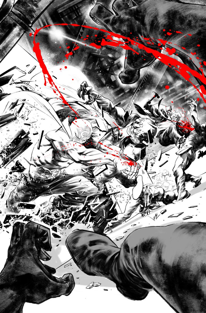 Blood of my enemy.
Blood of my friend.