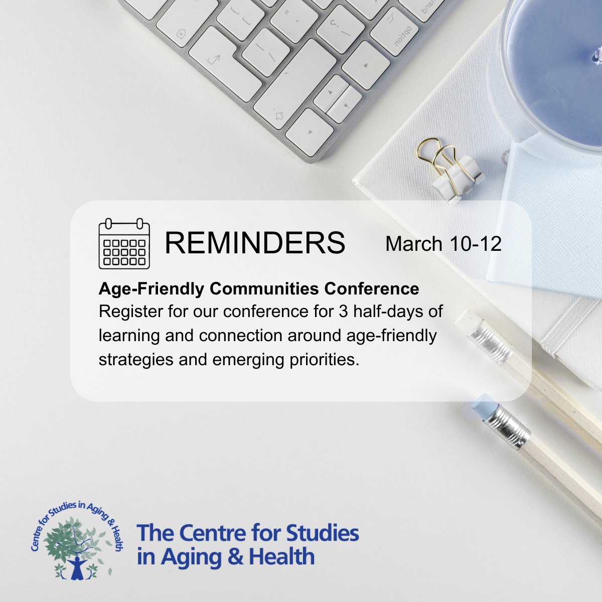 The Centre for Studies in Aging and Health (CSAH) tweet media