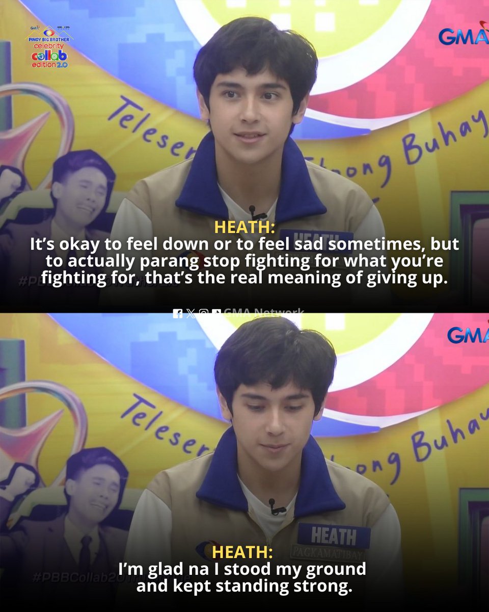Never back down, never give up! ✊🏼

Watch the finale of #GMAPBBCollab at 9:40 PM on weekdays, and don’t miss the Big Night this Saturday at 7:15 PM on GMA Network!

For PBB All-Access Livestream, visit: GMANetwork.com/PBBLivestream

#PBBCollab20TruthorLie