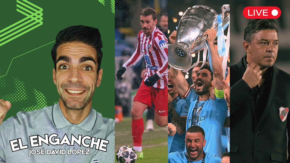 elenganche's tweet image. A partir de las 16:00h (🇪🇸CET) el DAILY con @josedavidlopez_ e @ikerzama_:
📌Movimiento en el #RCDMallorca
📌PREVIA #AtleticodeMadrid - #Brujas
📌 El dominio europeo de la Premier con @LeoPascual2 
📌 Salida de Gallardo de #River con @marcebrachetti_ 
👉youtube.com/live/HT8NZFdHt…