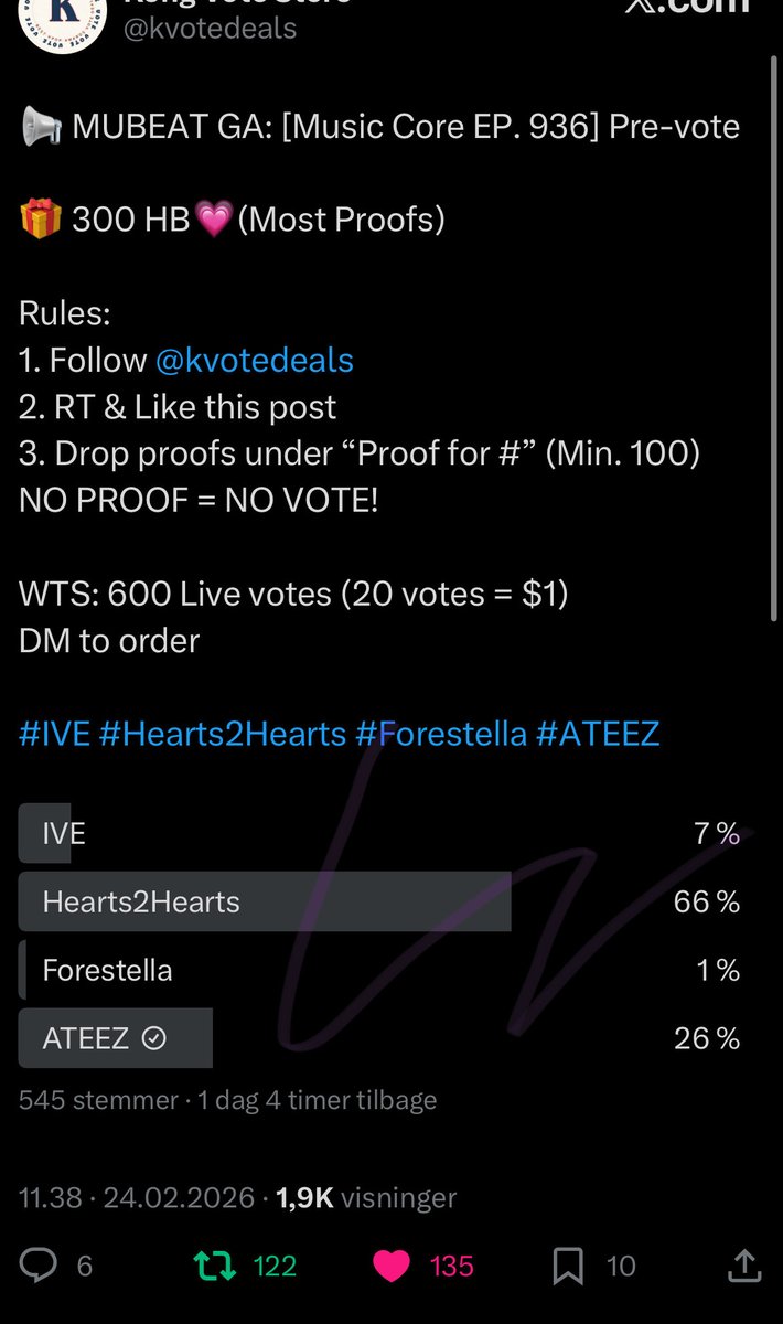 xpkitten's tweet photo. @kvotedeals #ATEEZ https://t.co/ssho9wlmyE