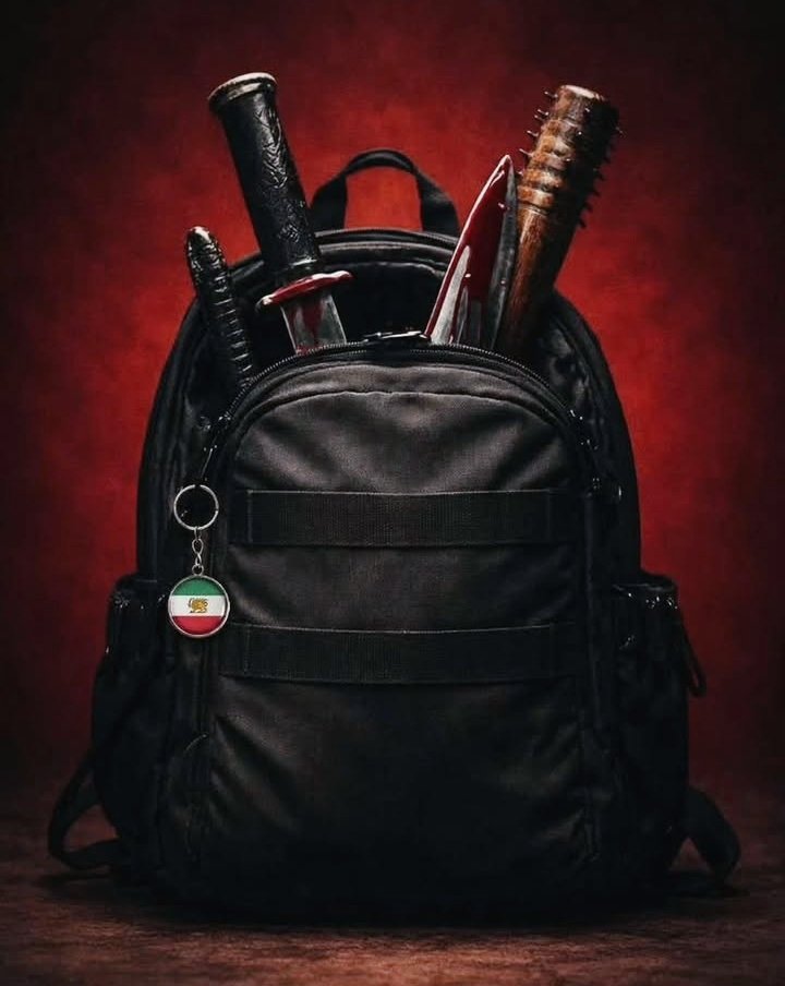 این کوله مخصوص دانشجوهای سطل.....بوق طلب است
#وحوش_پهلوی
#سلطنت_سیاه