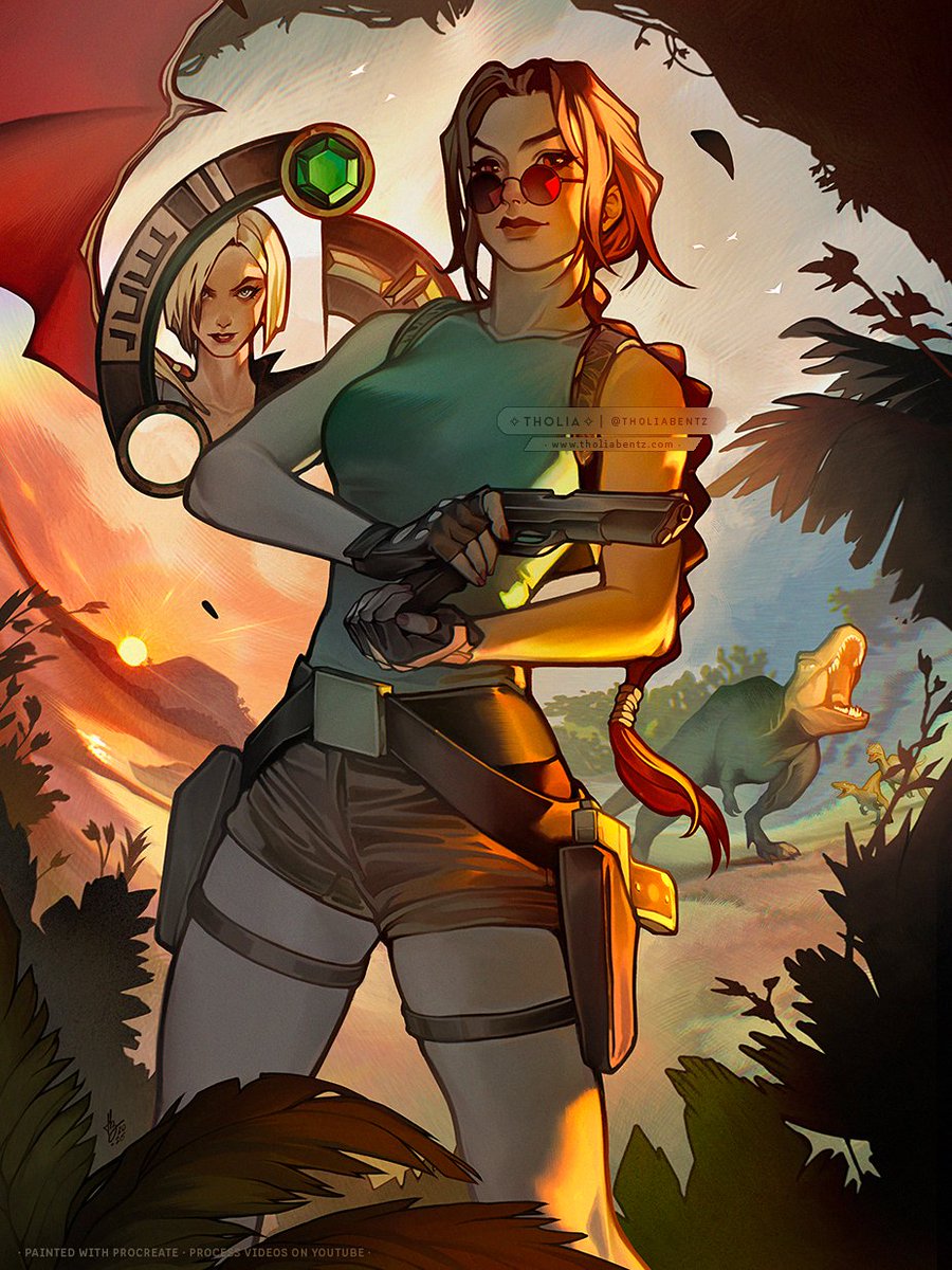 TholiaBentz's tweet photo. 30 years ago, Tomb Raider released on Playstation for the first time. And one of the most impactful icon of video games was born ❤️ https://t.co/BcVN29mkxa