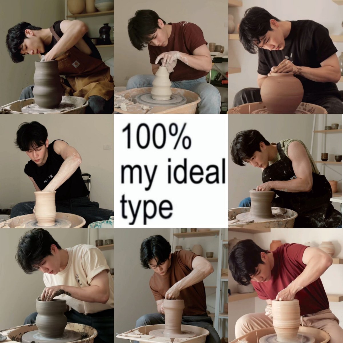 100% my ideal type🤭 #warwanarat