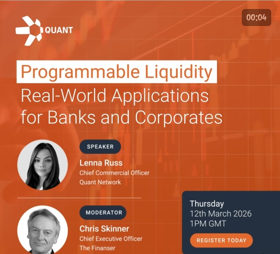 FRULK27's tweet photo. $QNT 💥💥💥💥💥💥
#ProgrammableLiquidity 😱
#NetworkOfNetworks #KnowWhatYouHold
🇬🇧🇯🇵🇪🇺
https://t.co/587sy17AUS https://t.co/4gDQMxAYxn