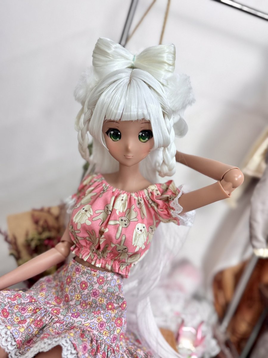 BjDaesthetic's tweet photo. https://t.co/lwGOWi13P1
Ruka mini top (bunny🐰💗)
Size: 1/3 bjd SD DD Smartdoll https://t.co/X4sgdBxH99