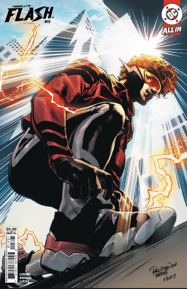Updates4DC's tweet image. Absolute Flash #13 variant cover by Carlo Pagulayan ⚡🔥

#AbsoluteFlash #TheFlash #DCComics