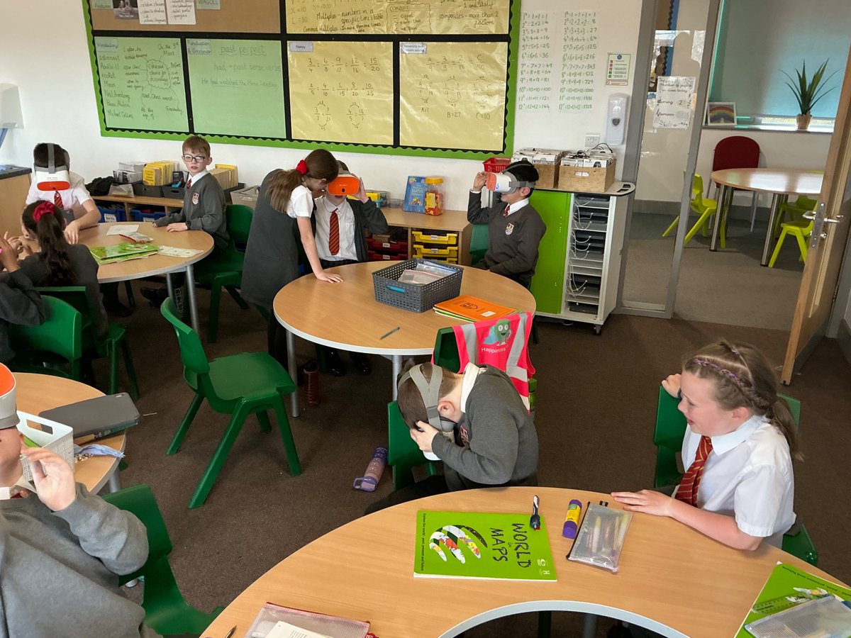Isn’t technology just great?
We have used our VR headsets to take a trip into the rainforest to support our learning.