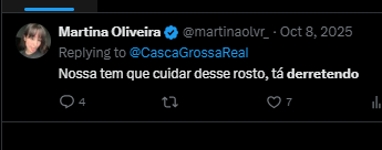O cara que gosta de zoar aparências toma fora de prostituta e ainda é humilhado. 
O casca fina é engraçadão.