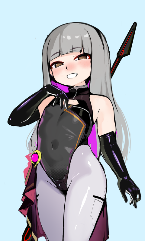 まず1枚目の子(前に見せた)のがきりっとした無口系2枚目になって
そこから服いろかえたり髪色も変えたり色々お嬢様に寄せる感じで3枚目になって

元気っぽさが追加された4枚目になった。

4枚目を清書して仕上げる予定。
髪の毛以外は意見出してくれた人たちのを一応全部取り入れれたと思う。 