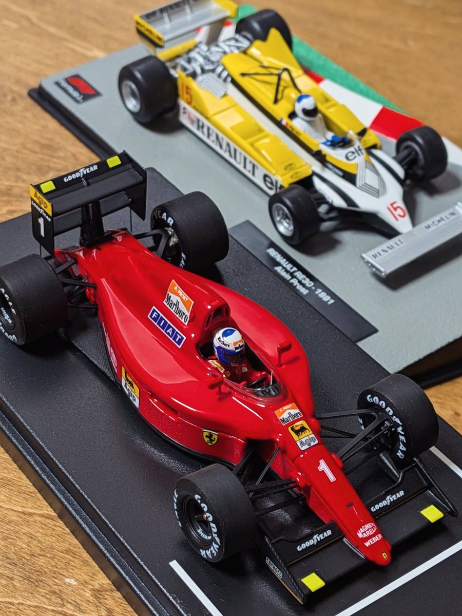 2/24はアラン・プロストの誕生日 という事でプロストの90年フェラーリ