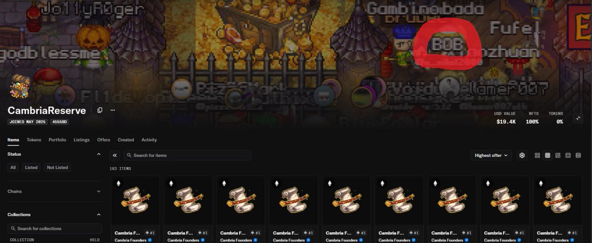 Cambria BOB tweet media