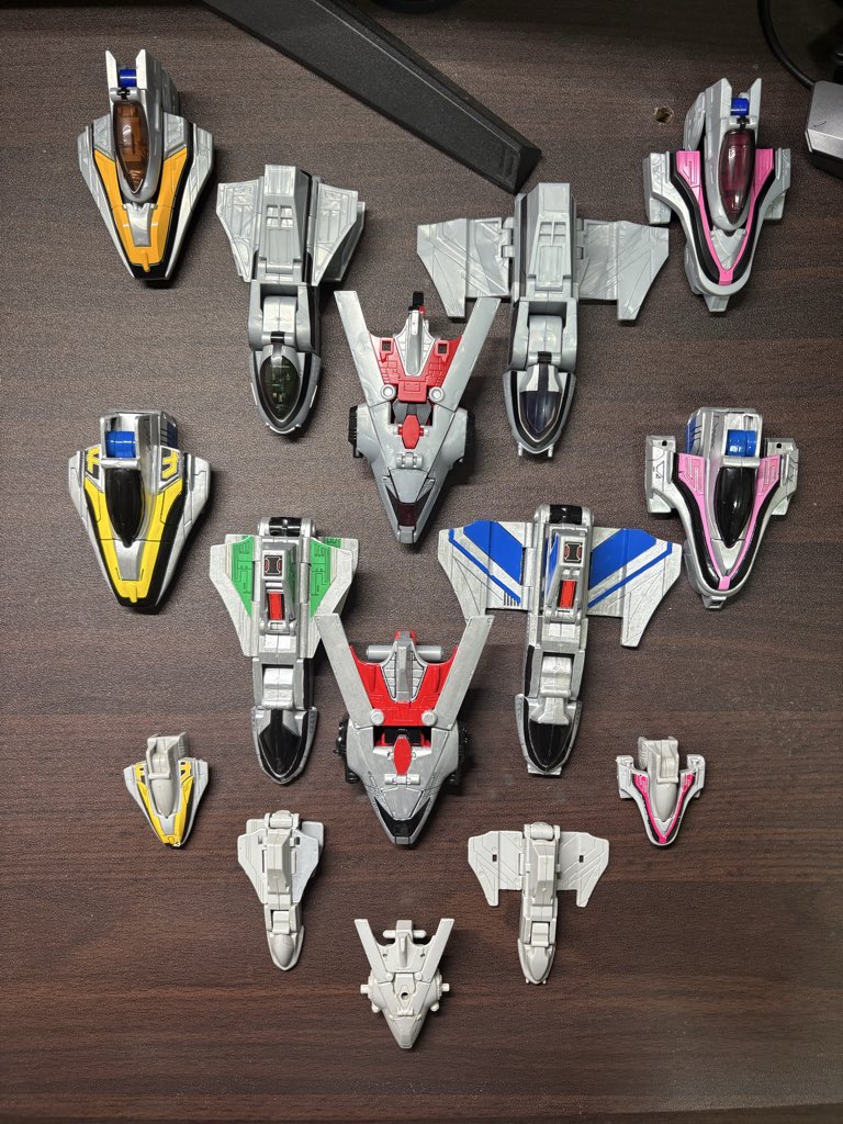 未来戦隊 時を超える食玩3種 森永/ミニプラ/SMP